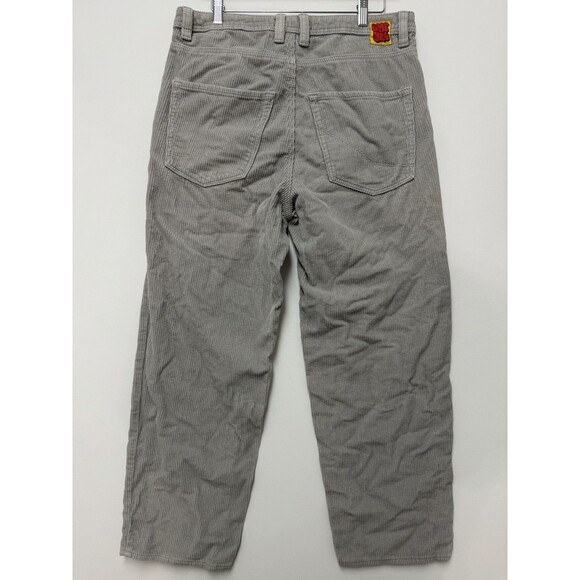 Empyre Corduroy Pants Mens Size 30x28 Beige Relax Fit Skater Baggy High Rise - Picture 2 of 8